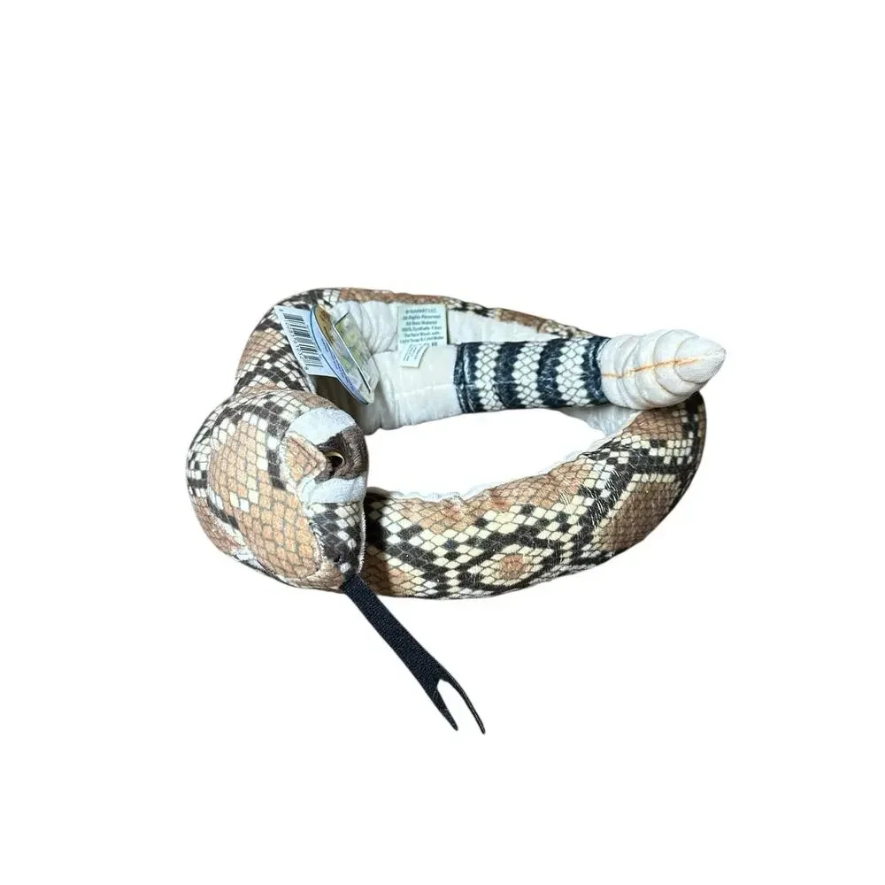 Tiger Tale Toys Rambo the Rattlesnake Plush Stuffed Animal 55